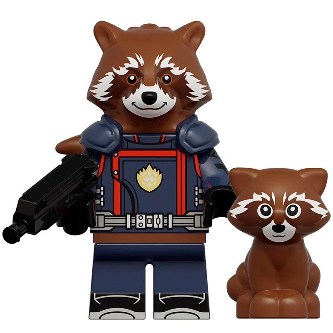 Rocket Raccoon Custom Marvel Superhero Minifigure Guardians of the Galaxy1