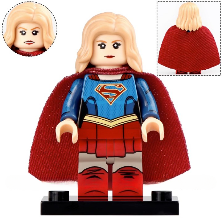 Supergirl Custom DC Comics Superhero Minifigure1