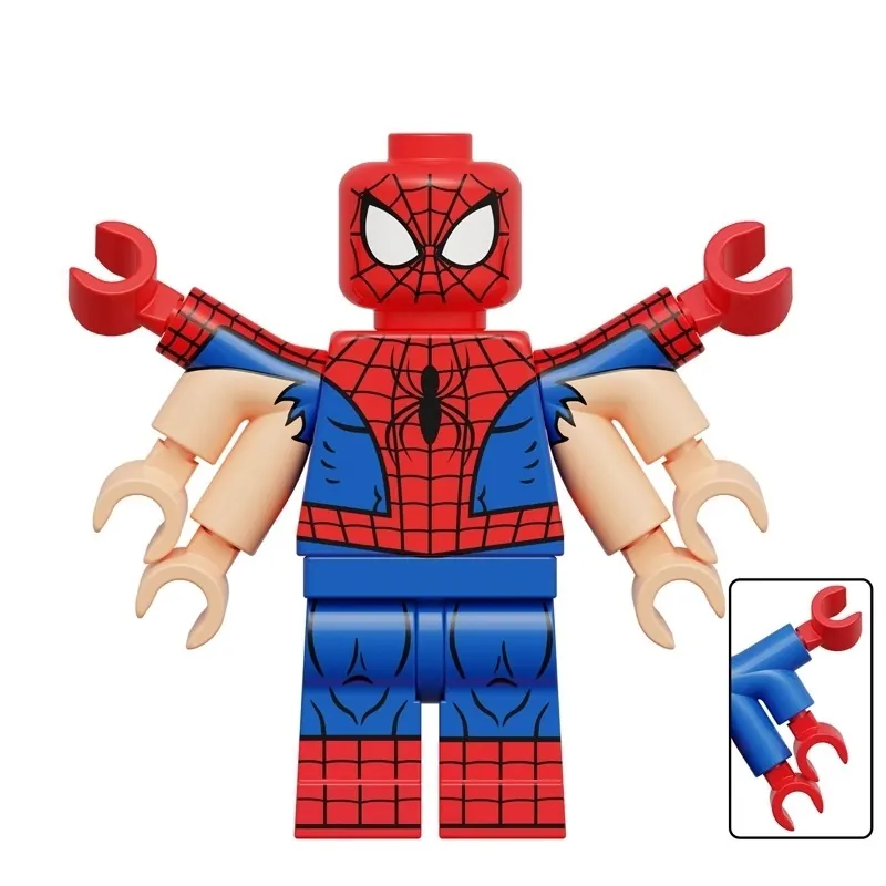 Six-Armed Spider-Man Marvel Superhero Minifigure1