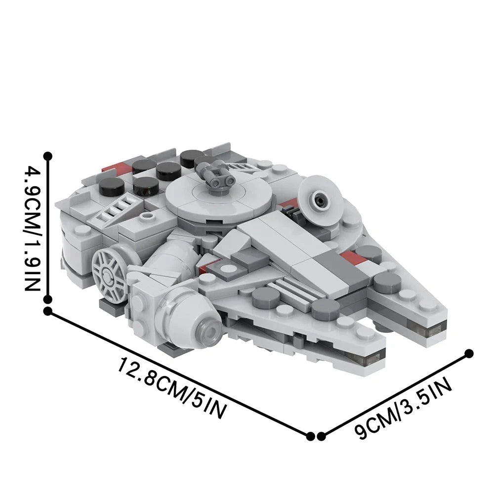 Mini Millenium Falcon Custom Star Wars MOC2