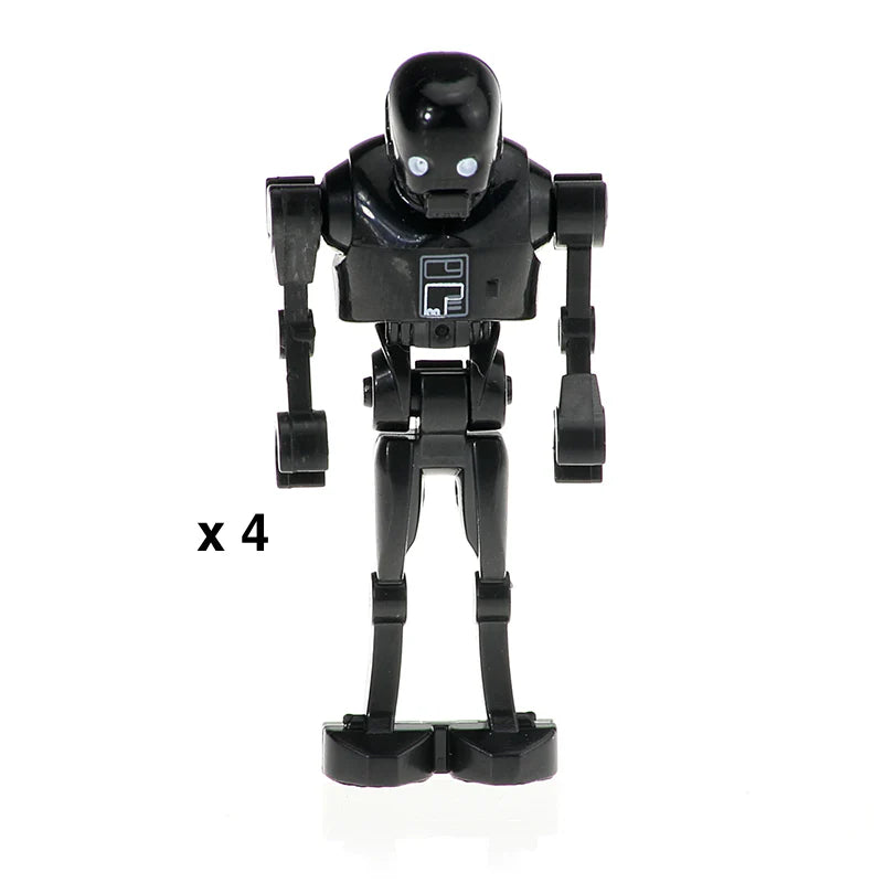4 x K-2SO Imperial Security Droid custom Star Wars Minifigure