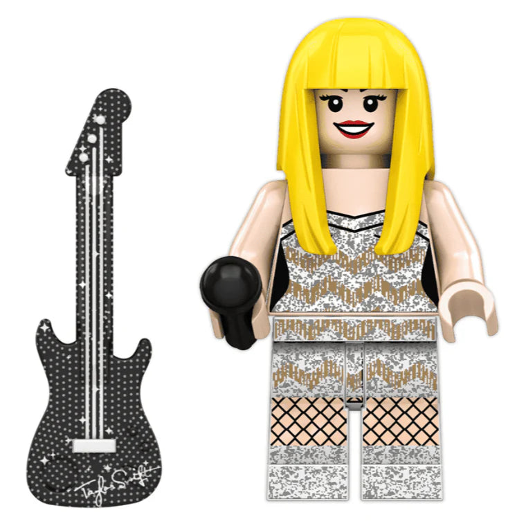 Taylor Swift Custom Musician Minifigure