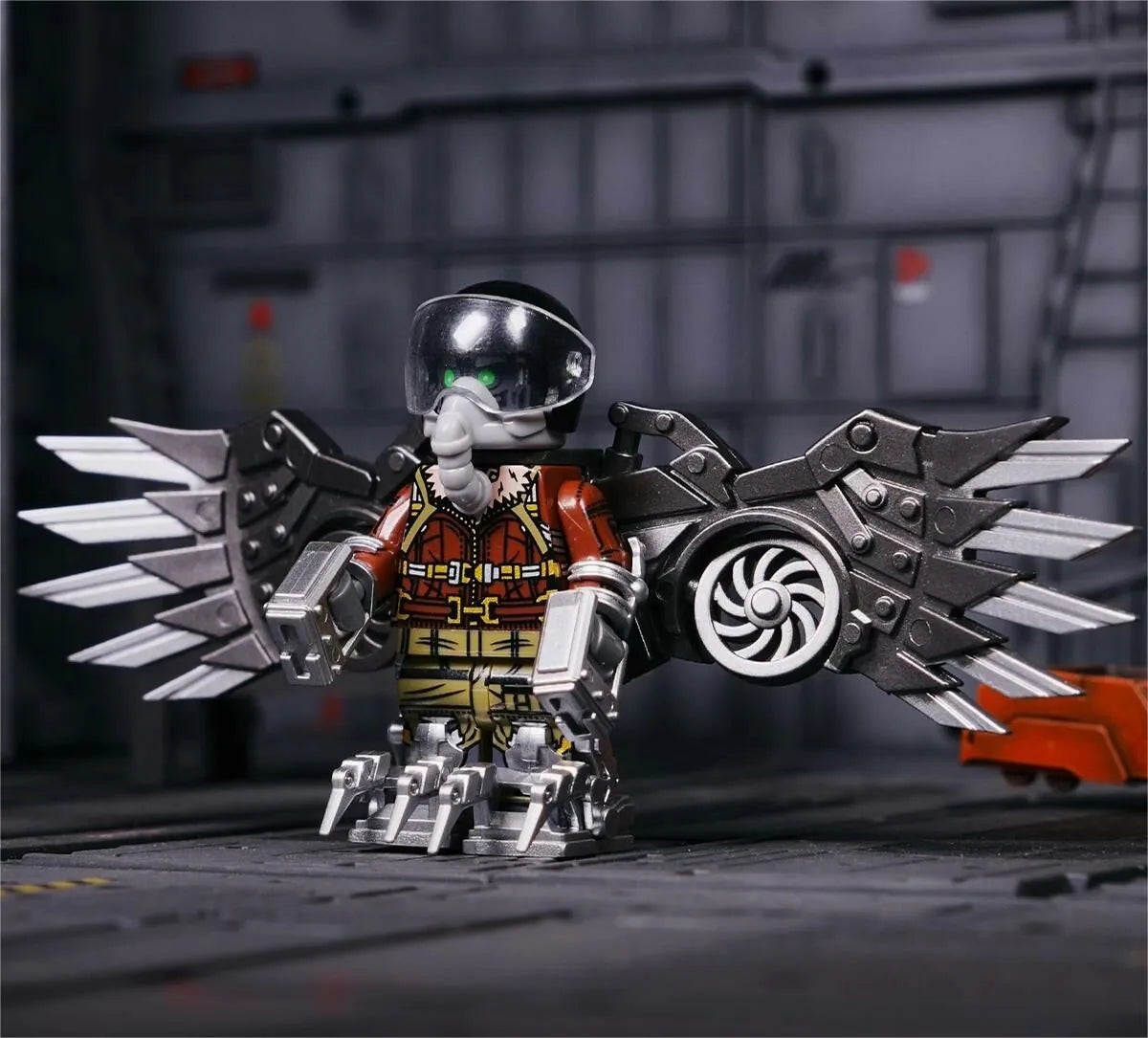 Vulture (MCU) Custom Marvel Superhero Minifigure