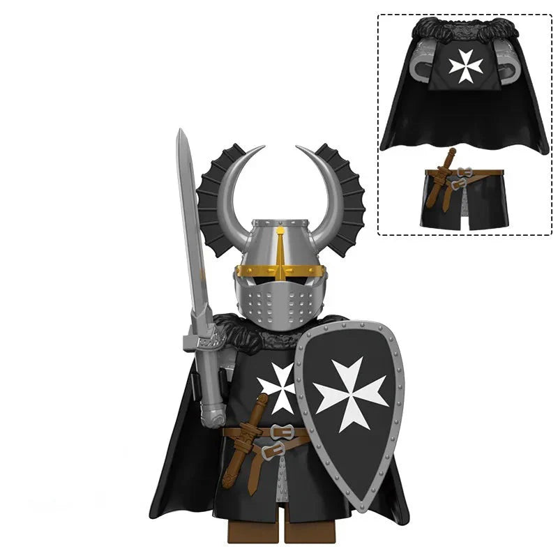 Knights Hospitaller Custom Crusader Minifigure