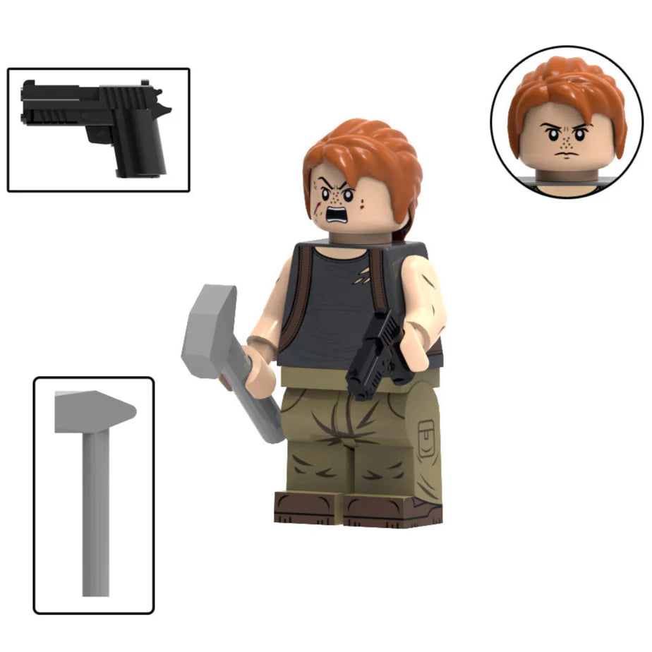 Ellie from the Last Of Us Custom Minifigure