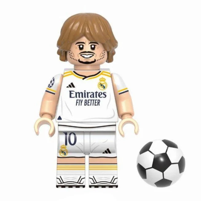 Luka Modri Custom Football Player Minifigure