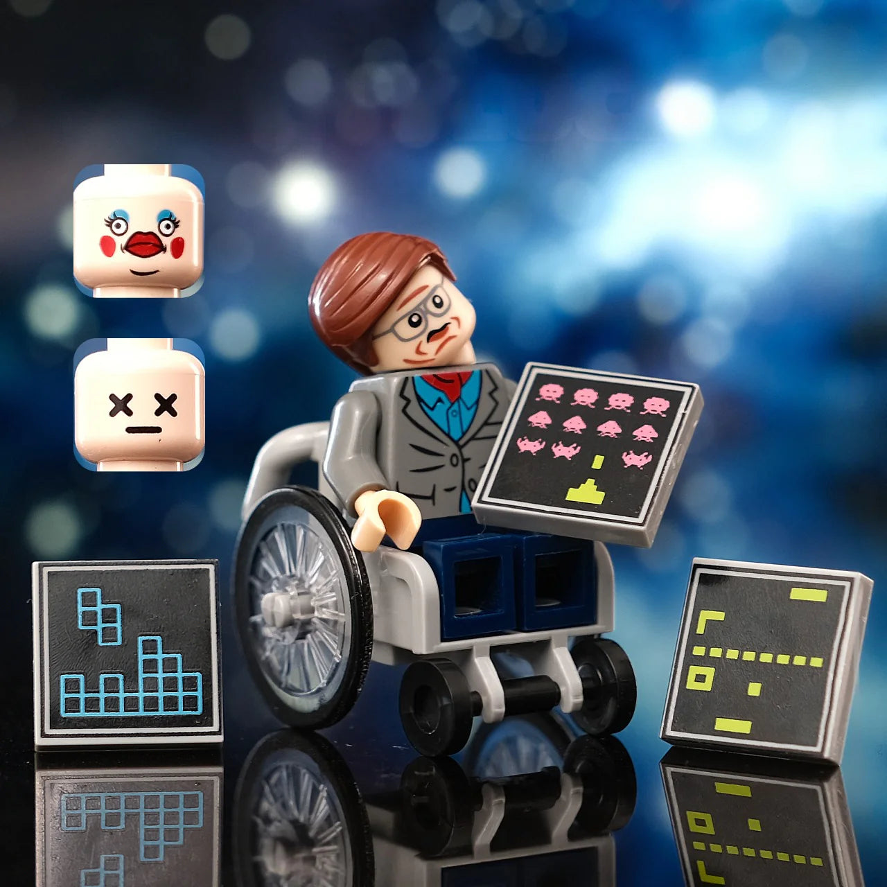 Stephen Hawking Custom Iconic Minifigure