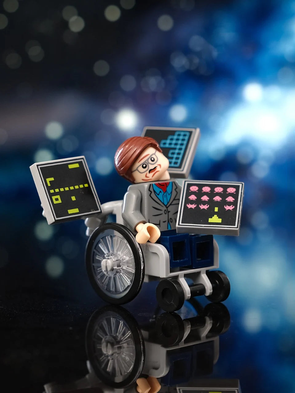 Stephen Hawking Custom Iconic Minifigure