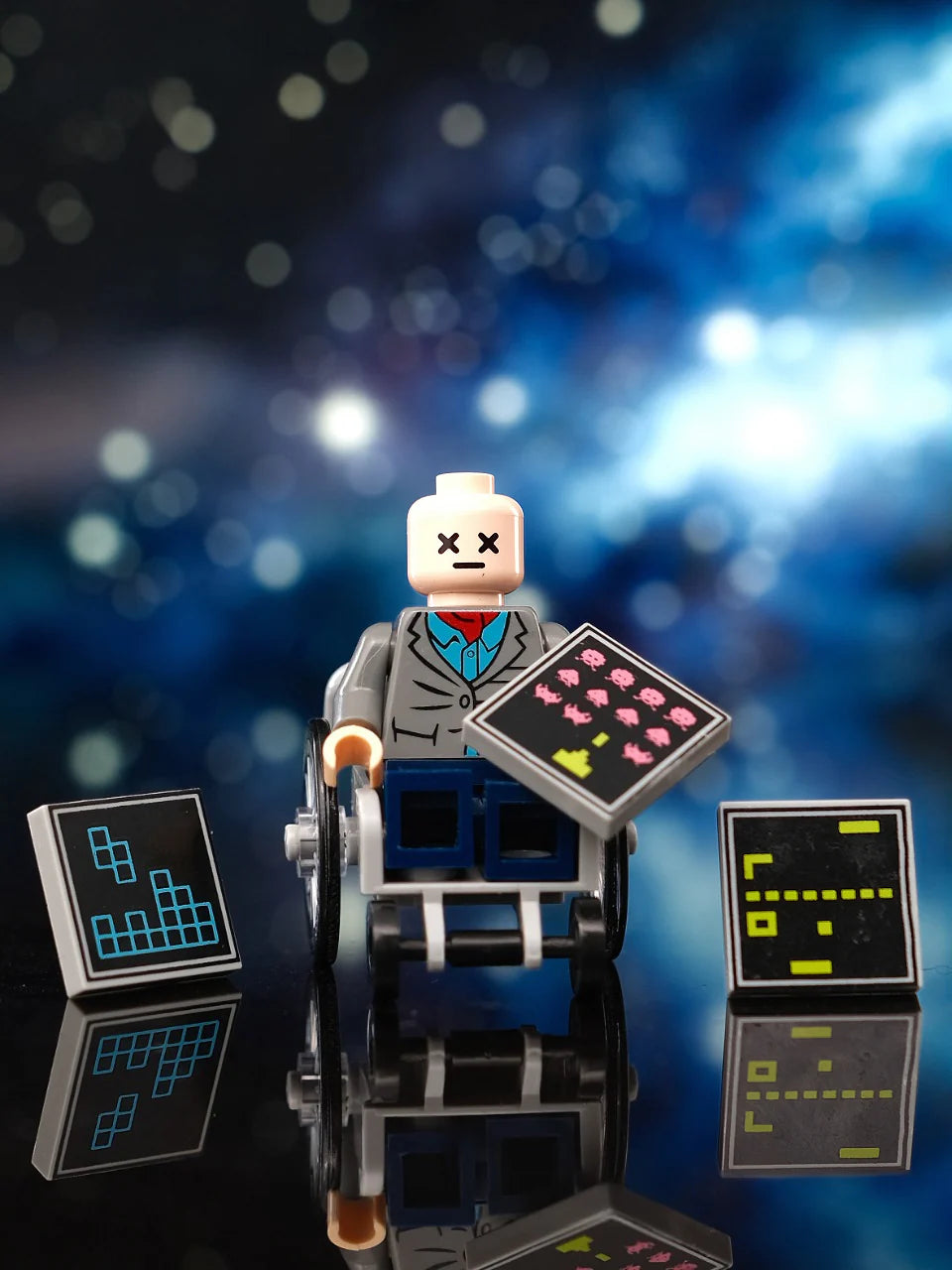 Stephen Hawking Custom Iconic Minifigure