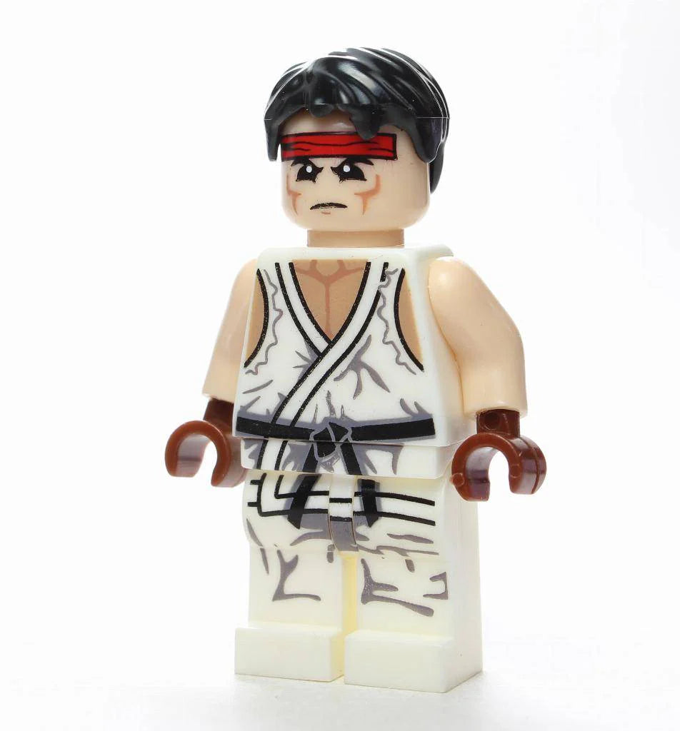 Ryu Street Fighter Custom Minifigure