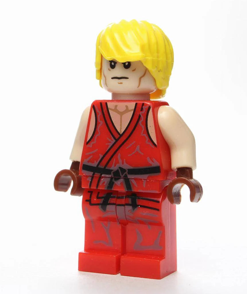 Ken Masters Street Fighter Custom Minifigure