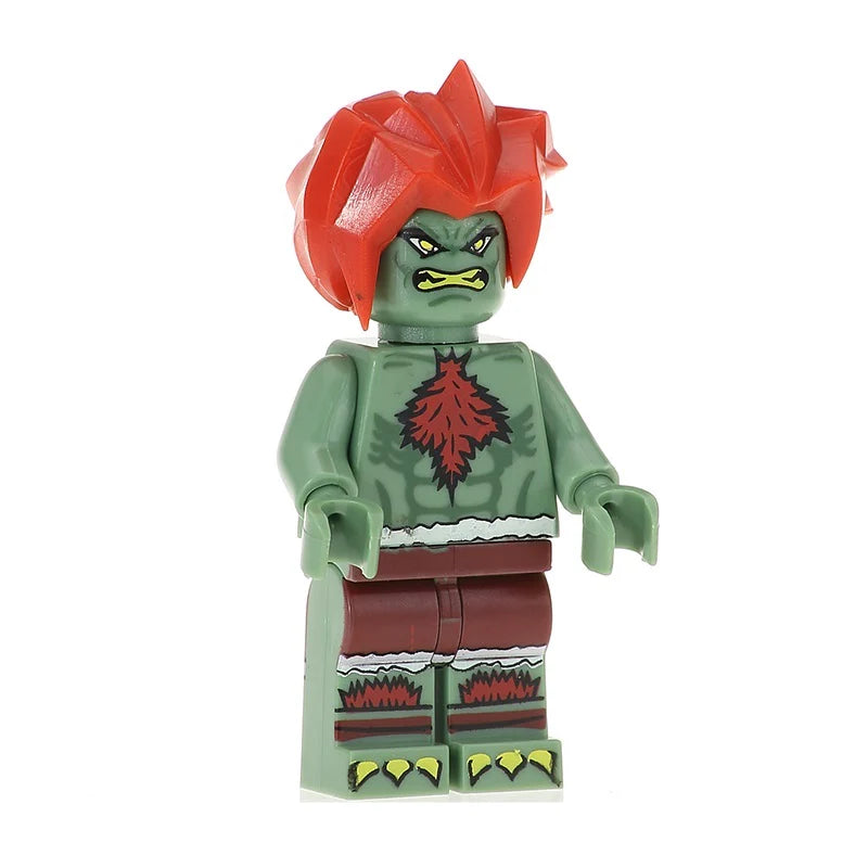 Blanka Street Fighter Custom Minifigure