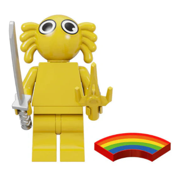 Yellow Spider Rainbow Friend Custom Rainbow Friends Roblox Minifigure