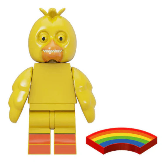 Yellow Rainbow Friend Custom Rainbow Friends Roblox Minifigure
