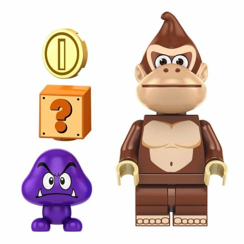 Donkey Kong from Super Mario Minifigure