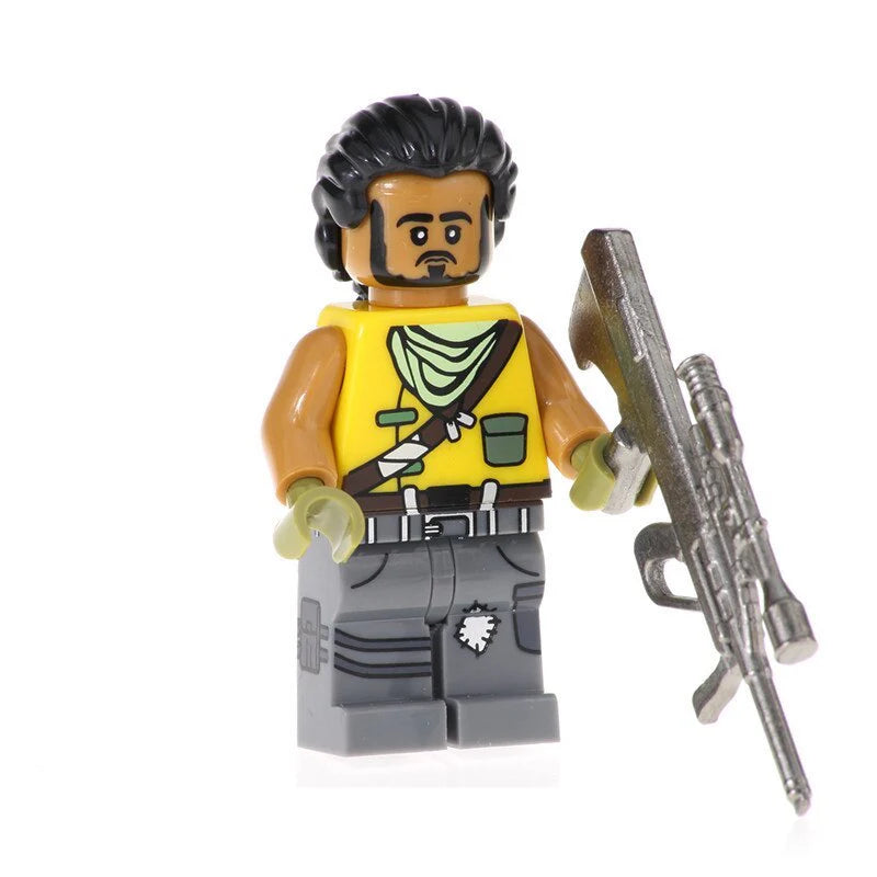 Tracker Skin from Fortnite Custom Minifigure
