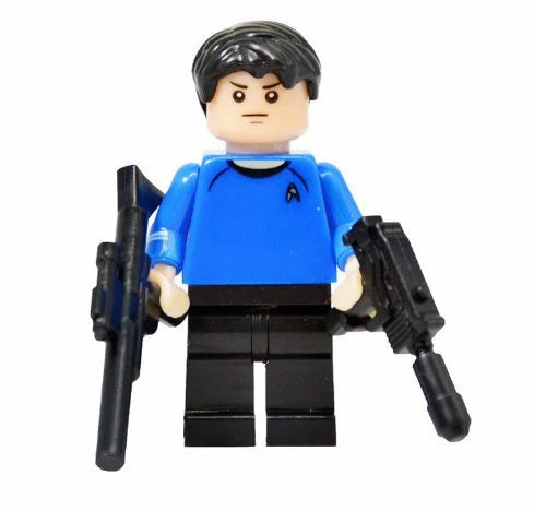 Spock custom Star Trek Minifigure Starship USS Enterprise