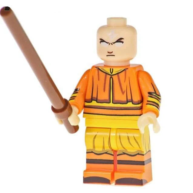 Aang From Avatar The Last Airbender Custom Minifigure
