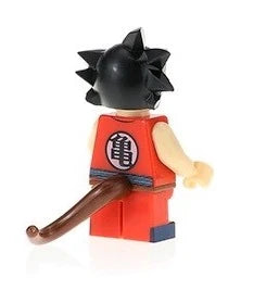 Kid Goku from Dragon Ball Z custom made Minifigure