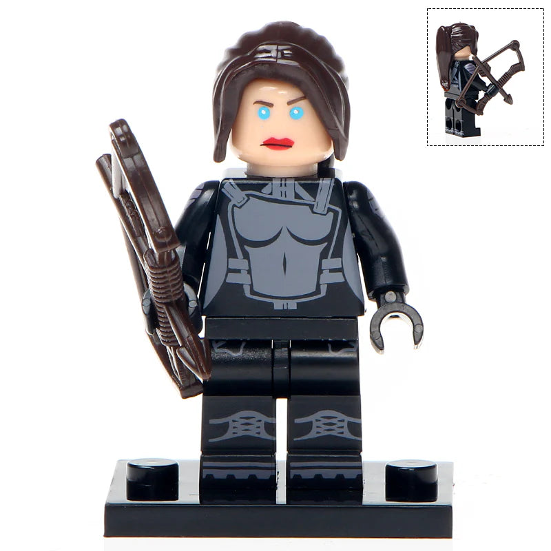 Katniss Everdeen from The Hunger Games Custom Minifigure