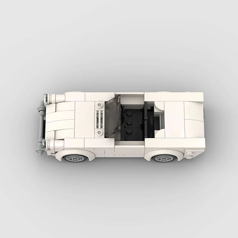 Vintage Convertible Custom Car MOC