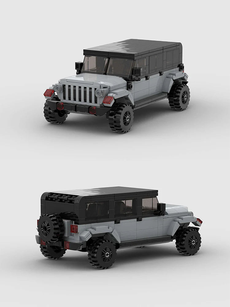 Jeep Wrangler Custom Car MOC