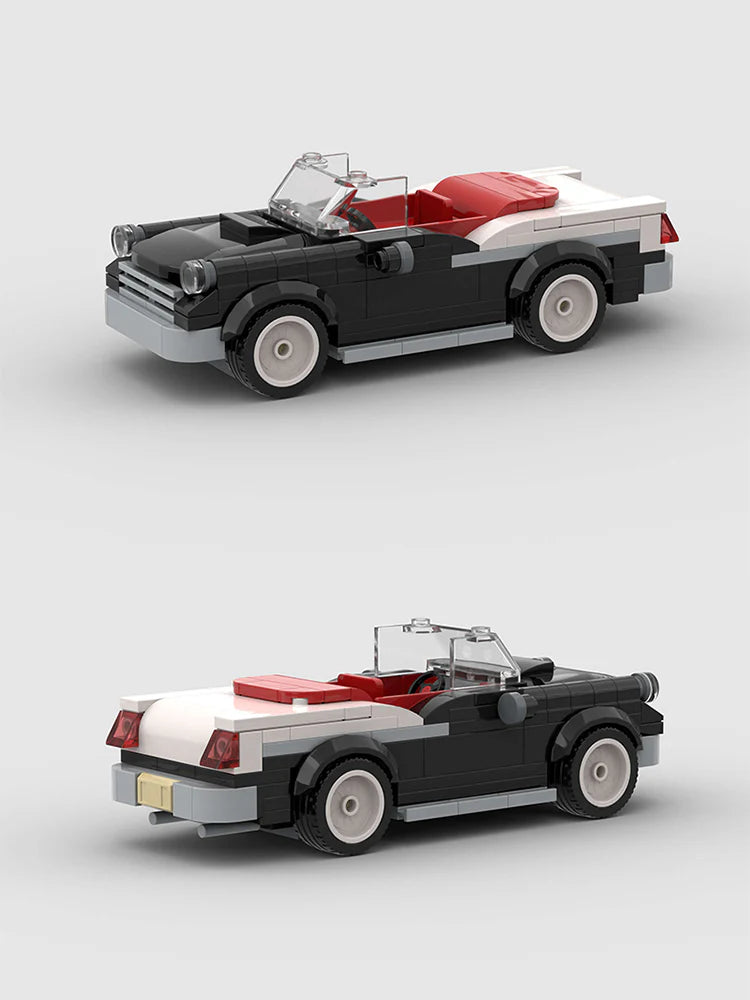 1950's Classic Convertible Custom Car MOC