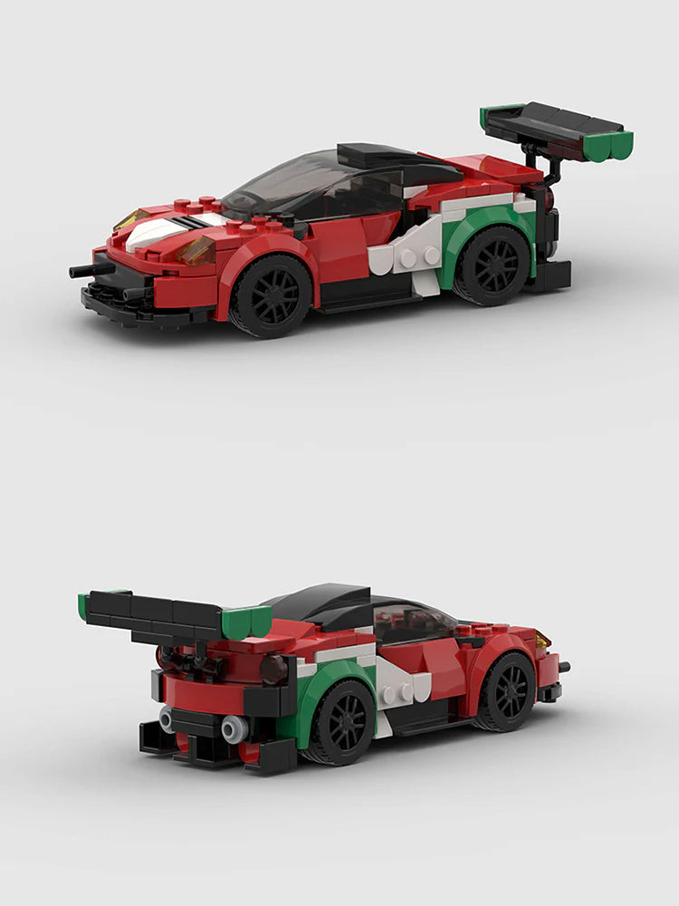 Ferrrari 488 Custom Car MOC
