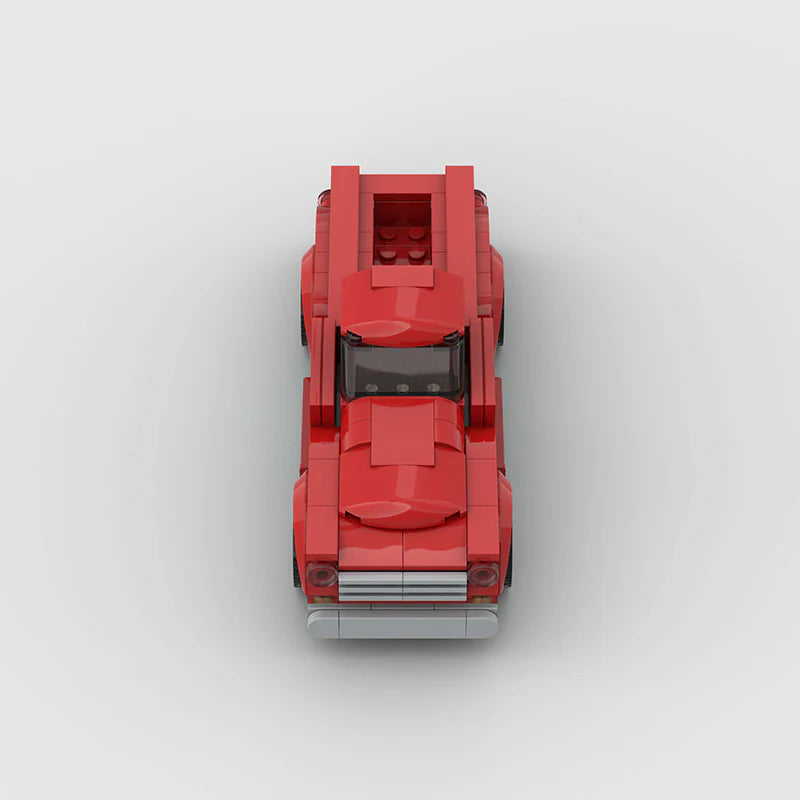 Ford F-100 Pickup Truck Custom Car MOC