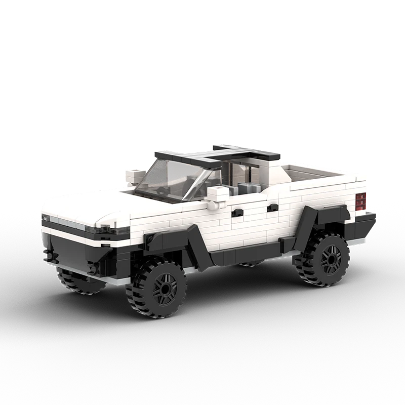 GMC Hummer EV Pickup Truck Custom Car MOC