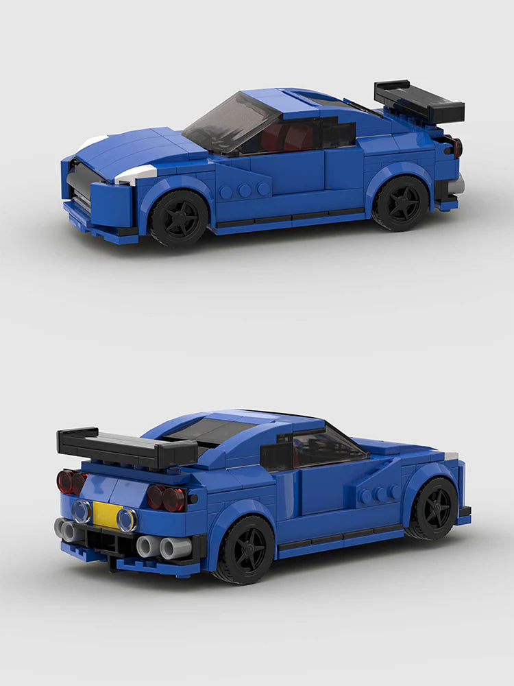 Nissan GTR R35 Custom Car MOC