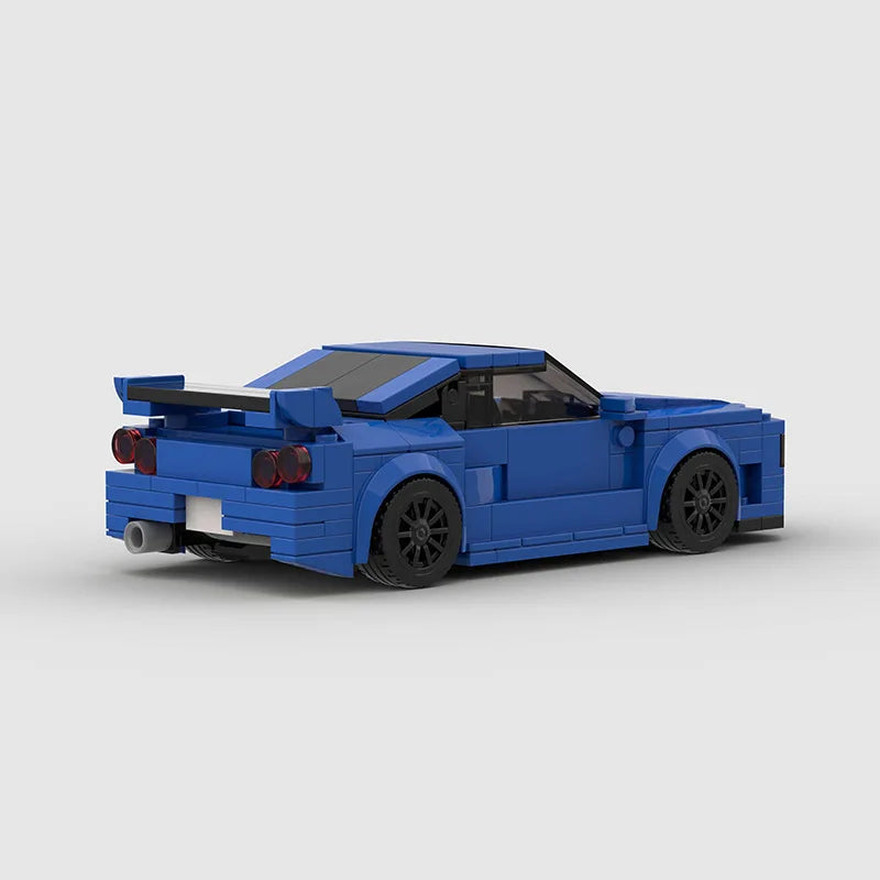 Nissan Skyline R34 Custom Car MOC