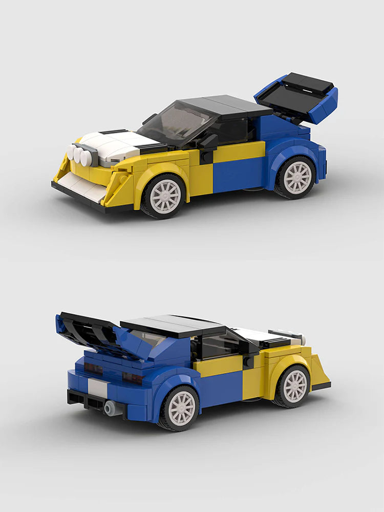Rally Car Custom Car MOC