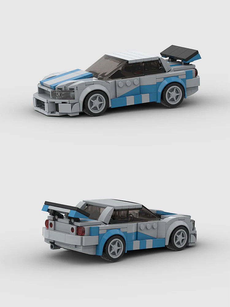 Nissan Skyline R34 Custom Car MOC