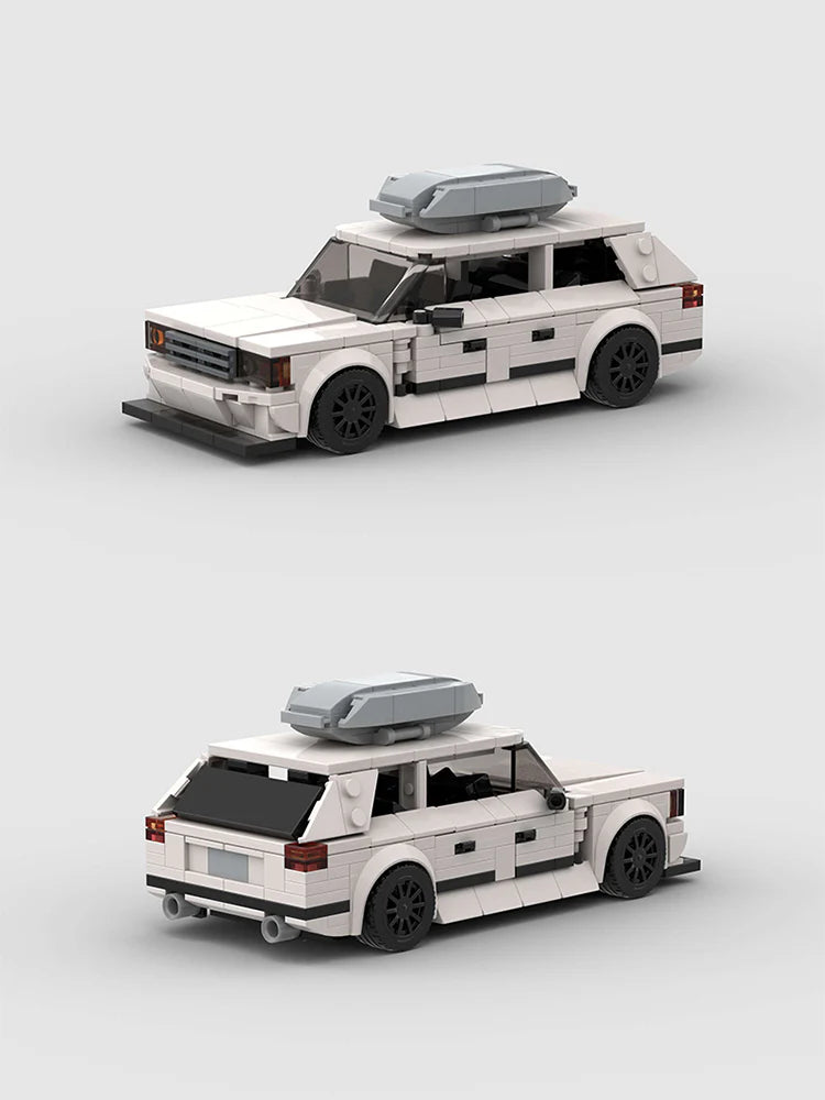 Mercedes Benz S124 Station Wagon Custom Car MOC