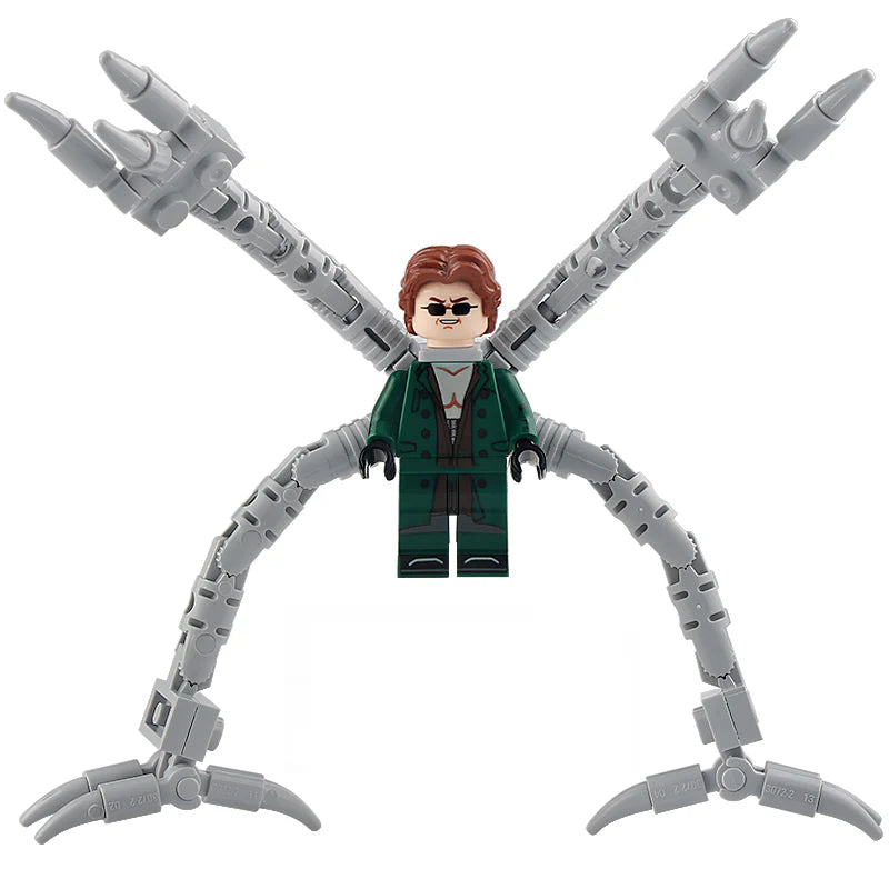 Dr. Otto Octavius from Spider-Man Custom Marvel Villain Minifigure