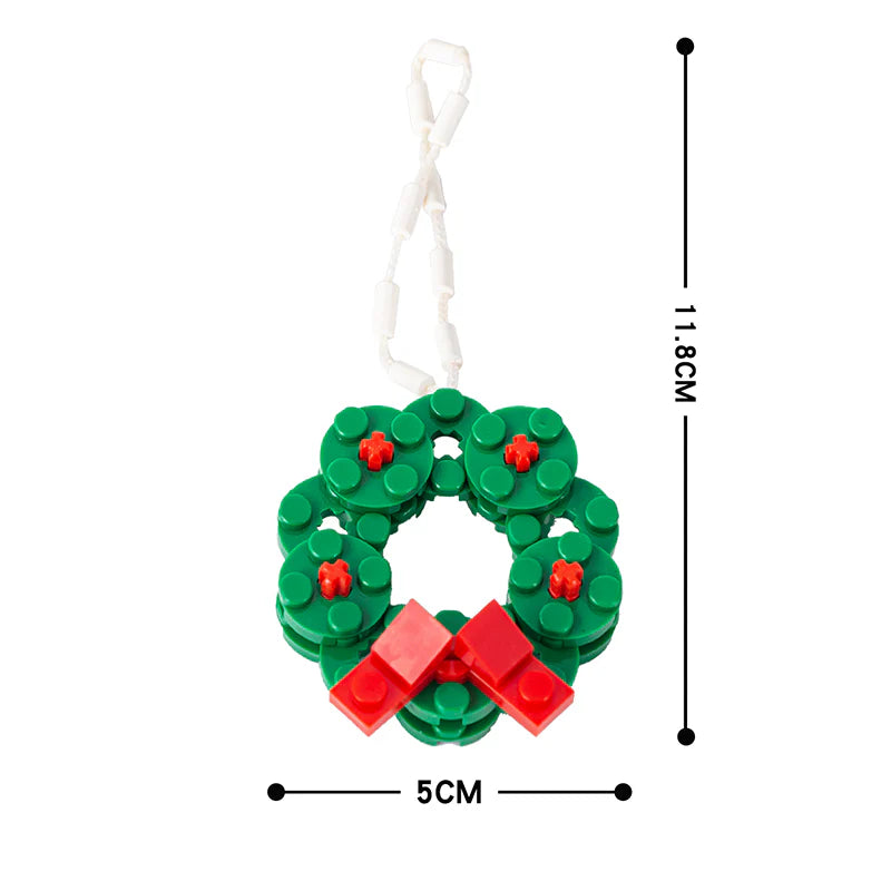 Christmas Wreath Ornament MOC