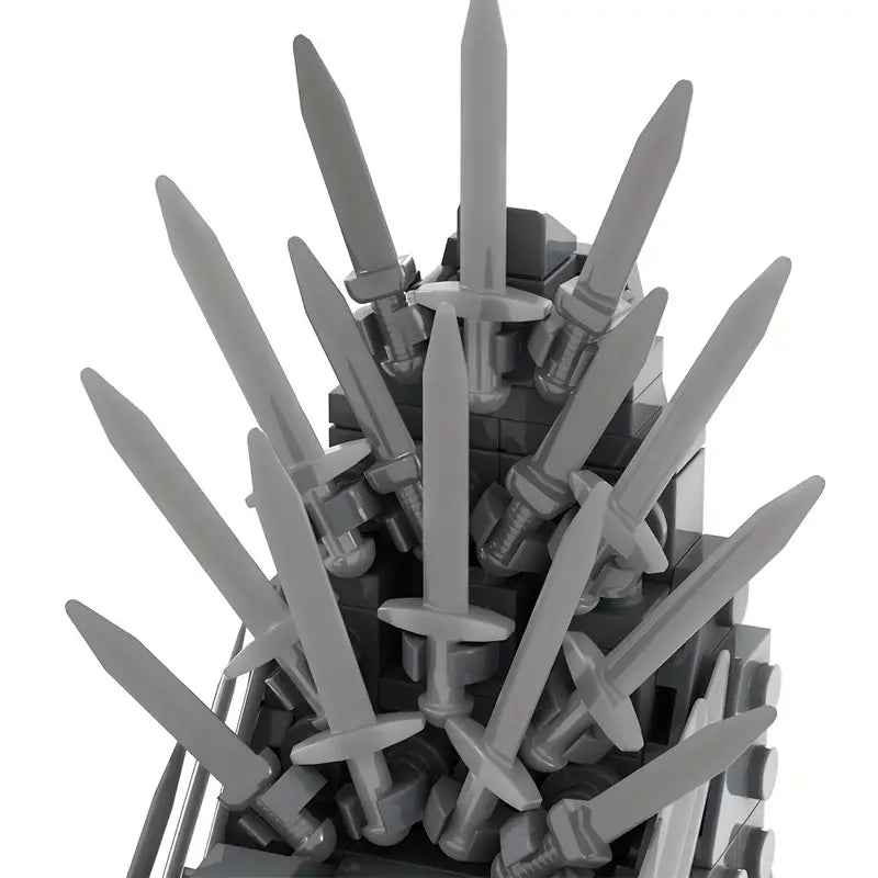 Game of Thrones Iron Throne MOC Build