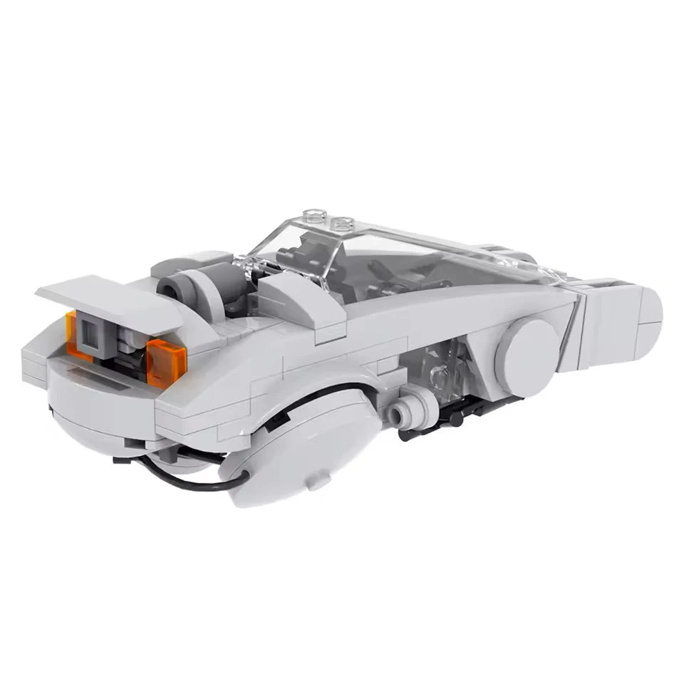 Cyberpunk Hovercar Custom Car MOC