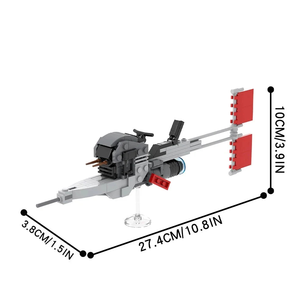 Anti-gravity Airship Custom Star Wars MOC