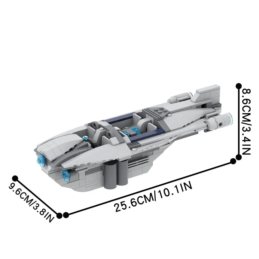 Coruscant Air Taxi Custom Star Wars MOC