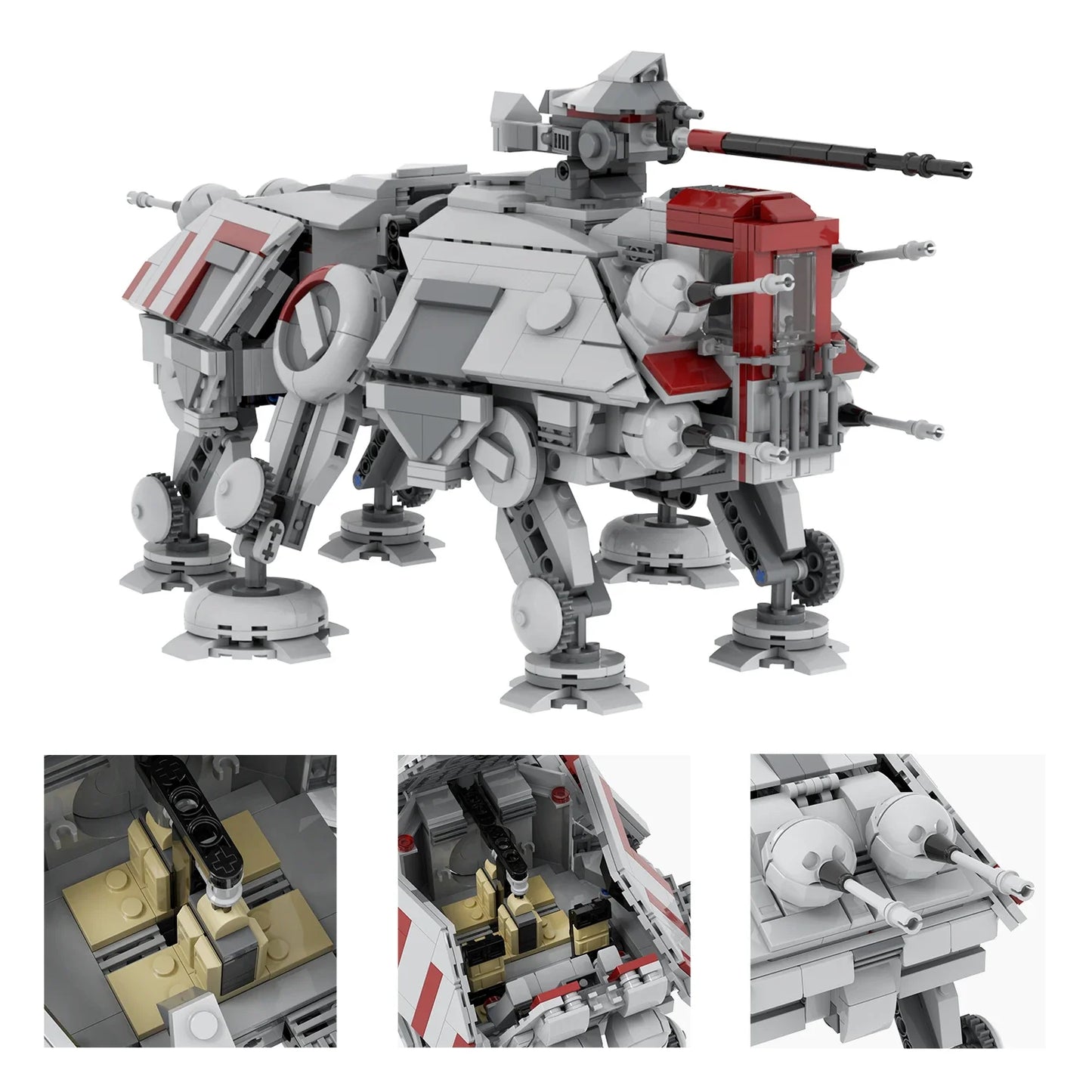 All Terrain Tactical Enforcer (AT-TE) Custom Star Wars MOC