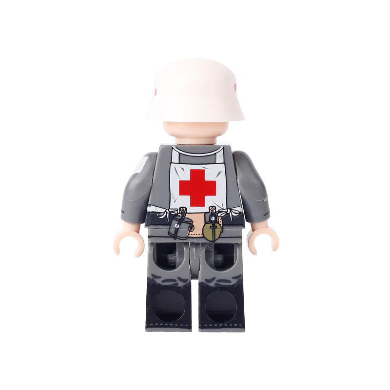 WW2 German Army Medic Soldier Custom Minifigure