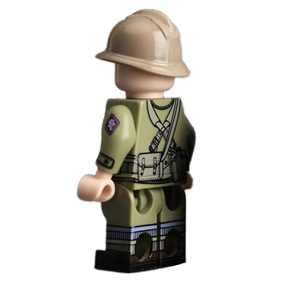 WW2 1st Free French Division Soldier Custom Minifigure