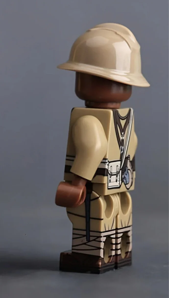 WW2 Free French Army Senegalese Infantry Soldier Custom Minifigure