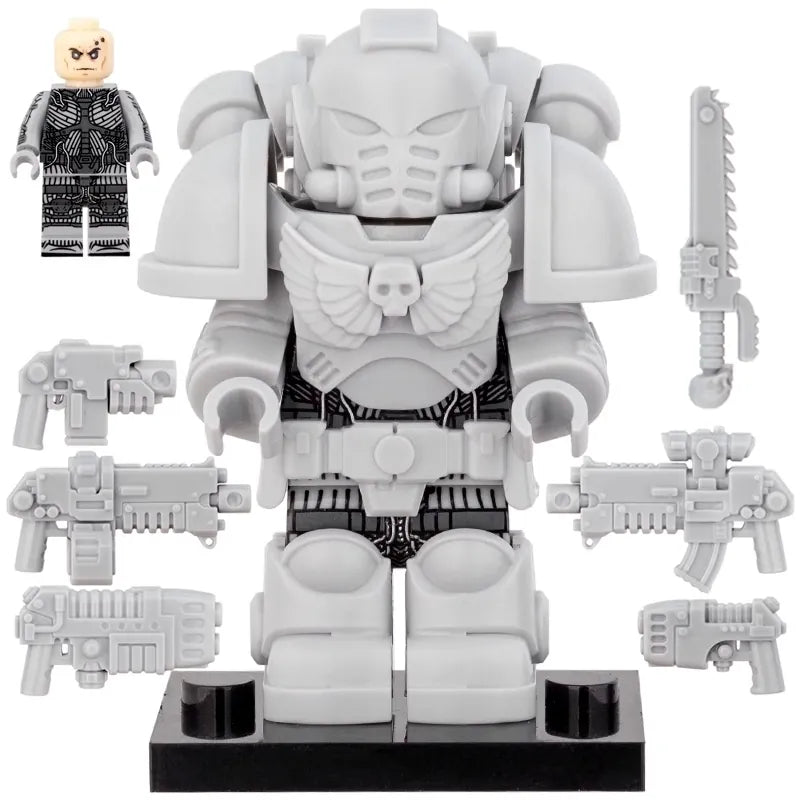 Space Marine Warhammer 40K Bundle Minifigures