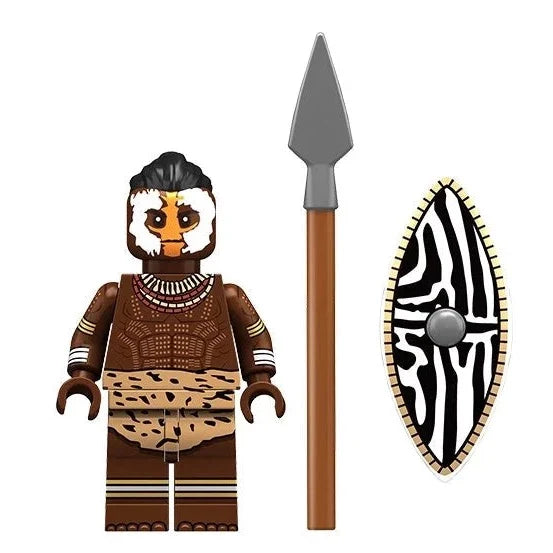 Nubian Tribal Warrior Ancient Egypt Minifigure