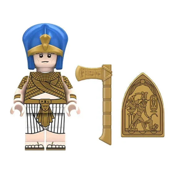 Ancient Egyptian Pharaoh Custom History Minifigure