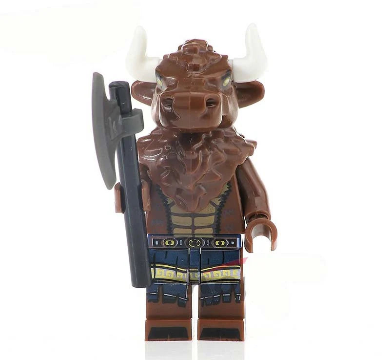 Minotaur Custom Creature Minifigure