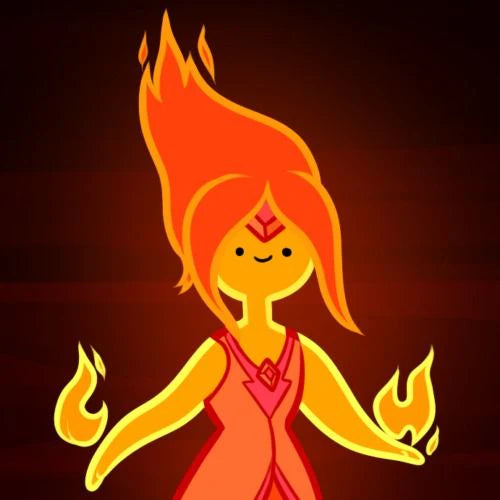 Flame Princess from Adventure Time Custom Minifigure